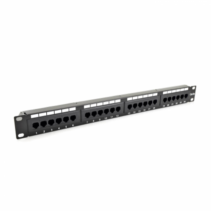 SAFEWELL Patch Panel CAT5e UTP 24P 19" 1U