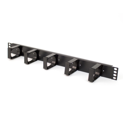 SAFEWELL ΟΔΗΓΟΣ ΚΑΛΩΔΙΩΝ RACK 1U 5 ΘΕΣΕΩΝ ΜΕΤΑΛΛΙΚΟΣ