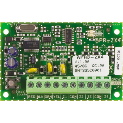 PARADOX Module Επέκτασης 4 Ζωνών Z X4