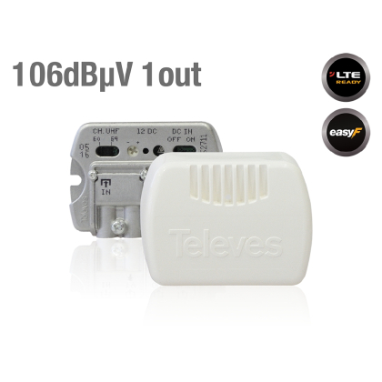 TELEVES  ΕΝΙΣΧΥΤΗΣ VHF/UHF EASYF 1OUT 562701
