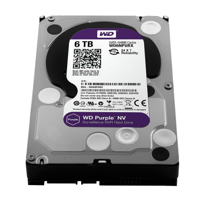 WD Σκληρός Δίσκος 6TB WD HDD-6TB PUR