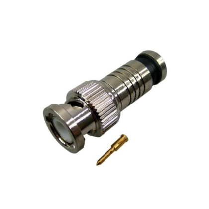 OEM αρσενικός κοννέκτορας BNC RG59 CRIMP