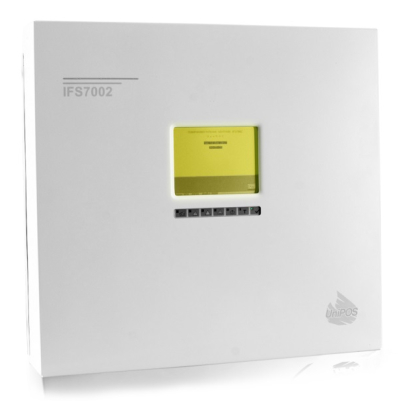 UNIPOS Interactive Πίνακας Πυρανίχνευσης 2 Ζωνών IFS 7002-2