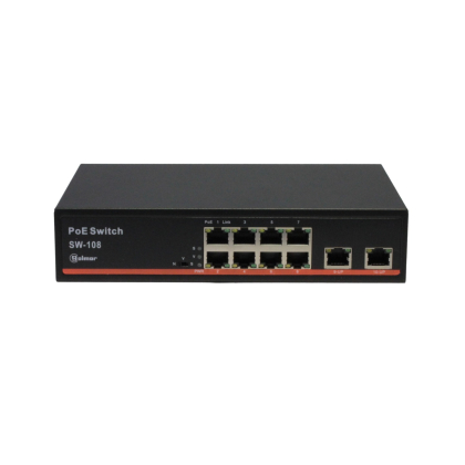 GOLMAR PoE Switch 8 Θέσεων SW-108