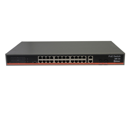 GOLMAR PoE Switch 24 Θέσεων SW-124