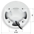 DAHUA Κάμερα Παρακολούθησης 2MP HAC-HDW1230EM-A