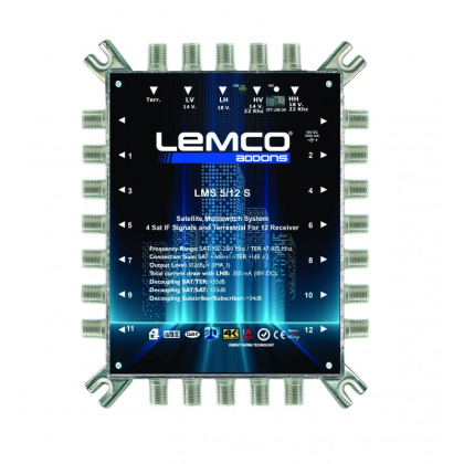 LEMCO Πολυδιακόπτης 5/12 LMS512S